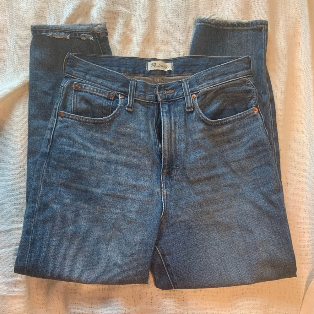Madewell mom jeans
